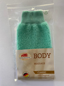 Body Massage Exfoliating Glove - Navy Blue